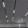 recessed surface suspendant magnetic track lighting system